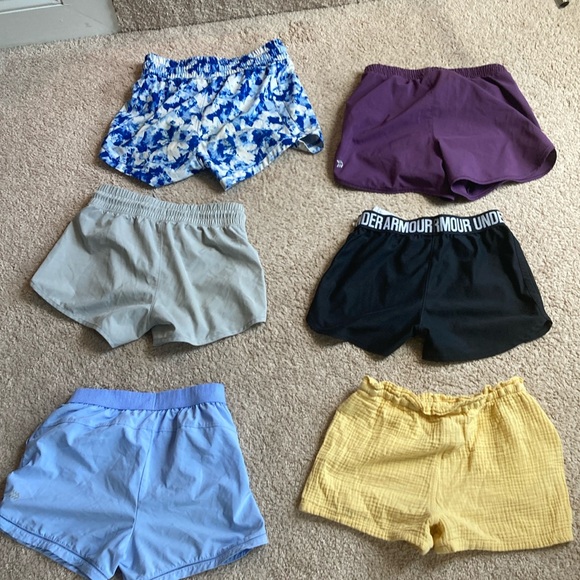 Lot of Six pairs of Children’s Athletic Shorts, All Size 10-12 - Picture 2 of 14